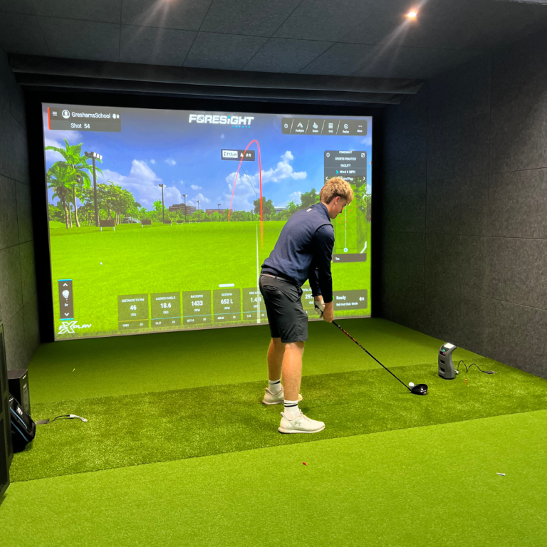Gresham's Golf simulator